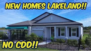 Maronda Homes Harmony Model Tour New Construction in Lakeland FL Applewood Reserve No CDD