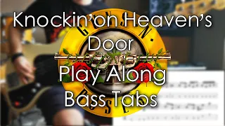 Download Guns N' Roses - Knockin' on Heaven's Door // Bass Cover Tab and Notation MP3