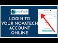 NovaTech Login How to Login Sign In Novatech Account Online 2023