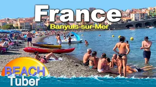 4k BEACH WALK France Bikini beach walk TRAVEL