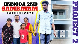 2nd Project Handover 🏡| CJ Construction 🏗️ |Coimbatore | vlogz of rishab