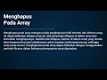 Menghapus Array Pada Python 2206025