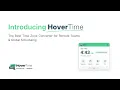 Introducing HoverTime The Best Time Zone Converter for Remote Teams Global Scheduling