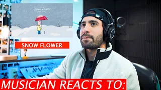 Download Musician Reacts to V | Snow Flower | BTS MP3