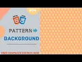 Background pattern with CSS pure CSS background pattern CSS tutorial css tips and tricks
