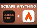 Claude Code Firecrawl UNLIMITED Web Scraping