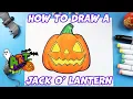 How to Draw an Easy Jack O Lantern