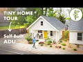 Man Builds Tiny Home ADU for 60K Shares Free Plans FULL TOUR