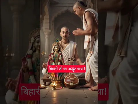 बिहारी जी का अद्भुत कथा! #krishna #mahabharat #mahadev #bihari #radhakrishna #vishnu #ram #hanuman