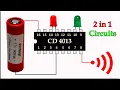 Amazing CD4013 projects DIY Cd4013 flip flop cd4013 toggle switch cd4013 electricity Tester