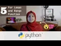 Python Beginners Tutorial For Children 5 Working with For Loops and Range Function