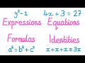 1MM - Expressions Equations Formulas Identities