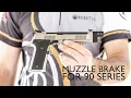 Compensator Muzzle Brake for Beretta 90 Series Pistols 92X 92FS M9 M9A3