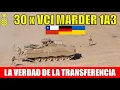 Lagu T1E156 La verdad sobre 30 VCI Marder 1A3 serían enviados a Alemania para ser transferidos a Ucrania