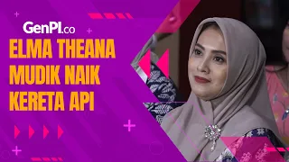 Bukan Mobil, Elma Theana Mudik ke Yogyakarta Naik Kereta Api