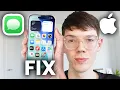 iPhone Not Receiving Text Messages - Fixed