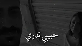 حبيبي تدري شاللي في غيابك حيل تعبني 