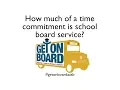 Get On Board Time Commitment