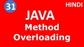 Method overloading in java Java Tutorial in HINDI
