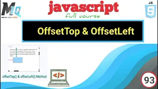 OffsetTop OffsetLeft in javascript in Urdu Hindi tutorial