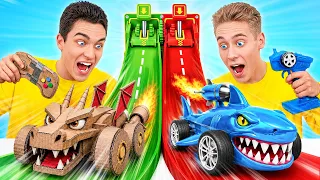 Строим Крутые Машины | Гоночный Челлендж от Multi DO Smile