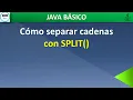 Como Separar Cadenas con Split Java Basico