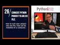 26 Python project to exe file
