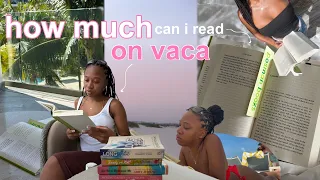 how much can I read on vacation travel reading vlog