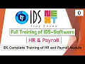 IDS Training Full Training of HR and Payroll Human Resources IDS 7 0 6 5