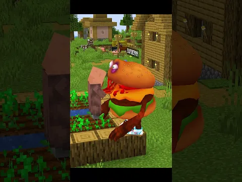 Villager save me in minecraft