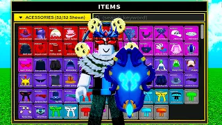 GETTING EVERY BLOX FRUITS ACCESSORY IN 24 HOURS