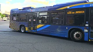 LFS on the Q36 Passing by 165th Street Bus Terminal Pre-Redesign