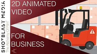 safety explainer 2d animated corporate video forklift safety video production for business leeds uk