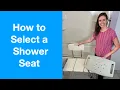 How to Select a Shower Seat Tub Transfer Bench vs Shower Chair