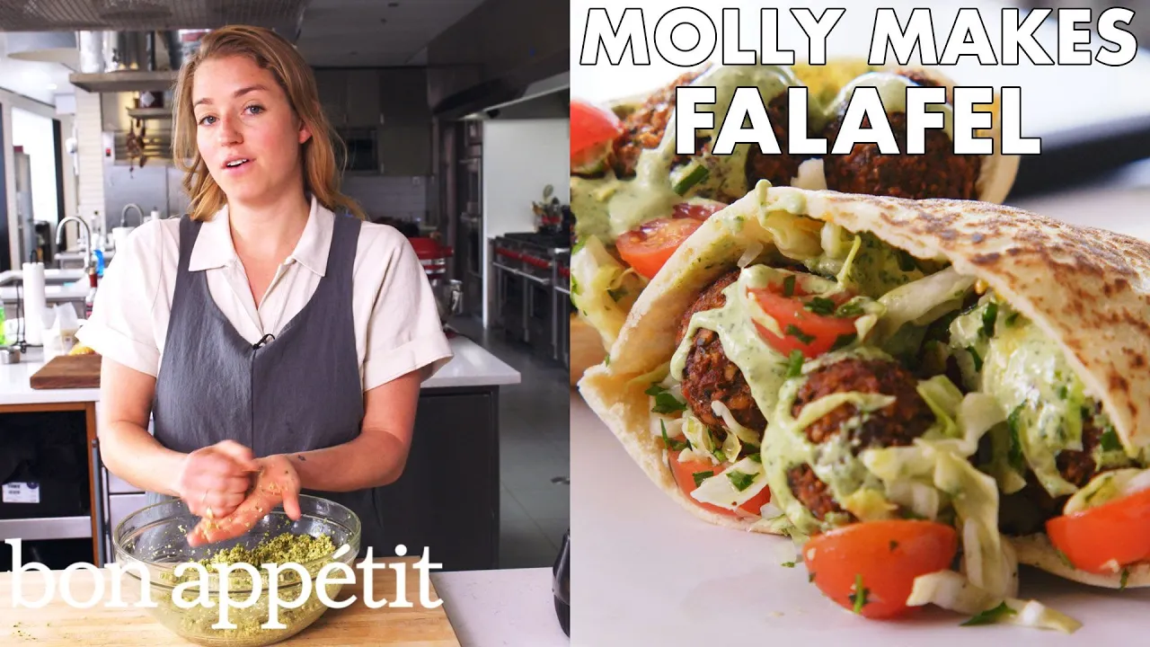 Molly Makes Fresh Herb Falafel   From the Test Kitchen   Bon Apptit