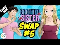 Brother x Sister Body Swap PART 5 Caught looking at Dresses in her Brothers body Dub Comic