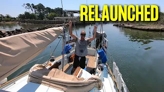 WE ARE BACK ON THE WATER, Beautiful Sailing And Fun In Hampton USA,  Ep 71