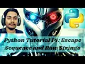 Python Tutorial 14 Escape Sequence and Raw Strings in Hindi