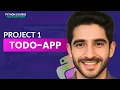 Python Project for beginners Todo App in 16 minutes Using Python