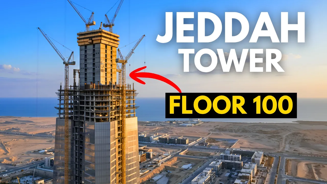 Jeddah Tower Just Crossed Floor 100… Now Everything Changes
