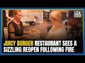 Irvine s Juicy Burger restaurant sees a sizzling reopen following 2025 fire
