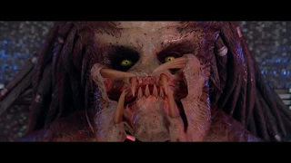 شاهد ماذا فعل الوحش الفضائي مقطع مترجم من فيلم الاكشن The Predator 2018 المفترس 