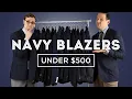 Best Men s OTR Navy Blazers Under 500 Reviewed