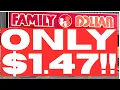 WATCH FIRST HIDDEN CLEARANCE FAMILY DOLLAR COUPONING