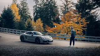 How good can a 2 0L Cayman be Porsche 718 Style Edition Black Forest Drive