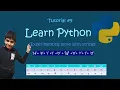 Learn Python Tutorial 9 Experimenting More With Strings