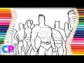 Superheroes Super Speed Coloring Pages How to Color Justice League Coloring Pages Tv