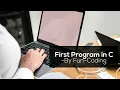 First Program in C language To Print Hello World