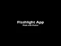 Flashlight App made with Flutter Part 1