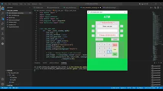 ATM system with additional security OTP along with PIN